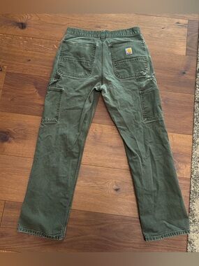 Carhartt Green Carpenter Pants